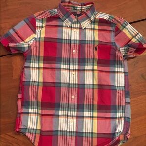 Ralph Lauren Colorful Plaid Button-Down